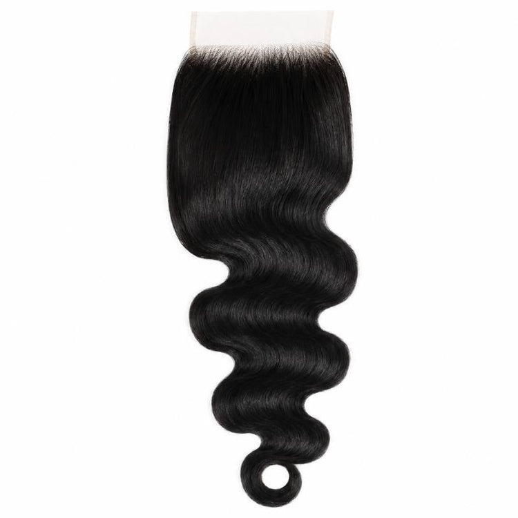 Jet Black Body Wave 5x5 HD Lace Closure