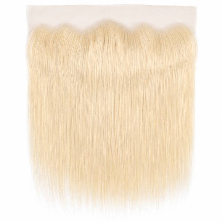 Blonde Straight 13x4 Transparent Lace Frontal