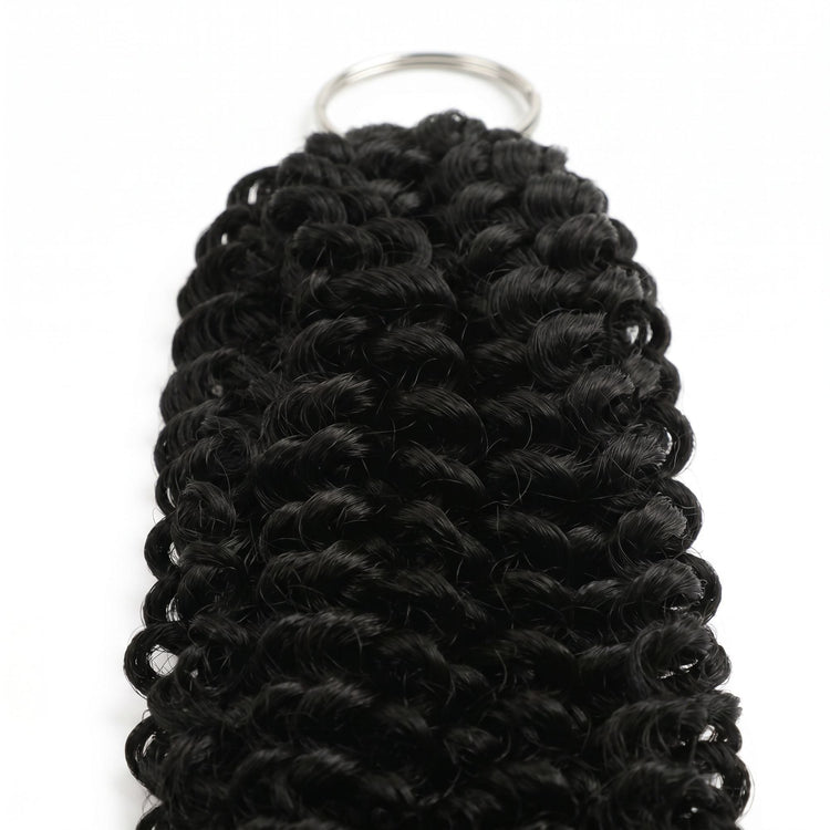16" Kinky Curly Feather Crochet