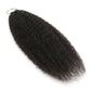 16" Kinky Straight Feather Crochet