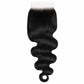 Jet Black Body Wave 5x5 HD Lace Closure