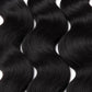 Jet Black Body Wave Human Hair Bundle Deal