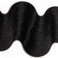 Jet Black Body Wave Human Hair Bundles