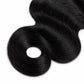 Jet Black Body Wave Human Hair Bundles