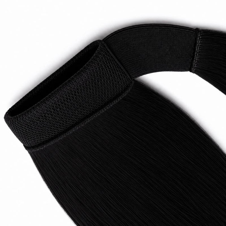 Jet Black Ponytail