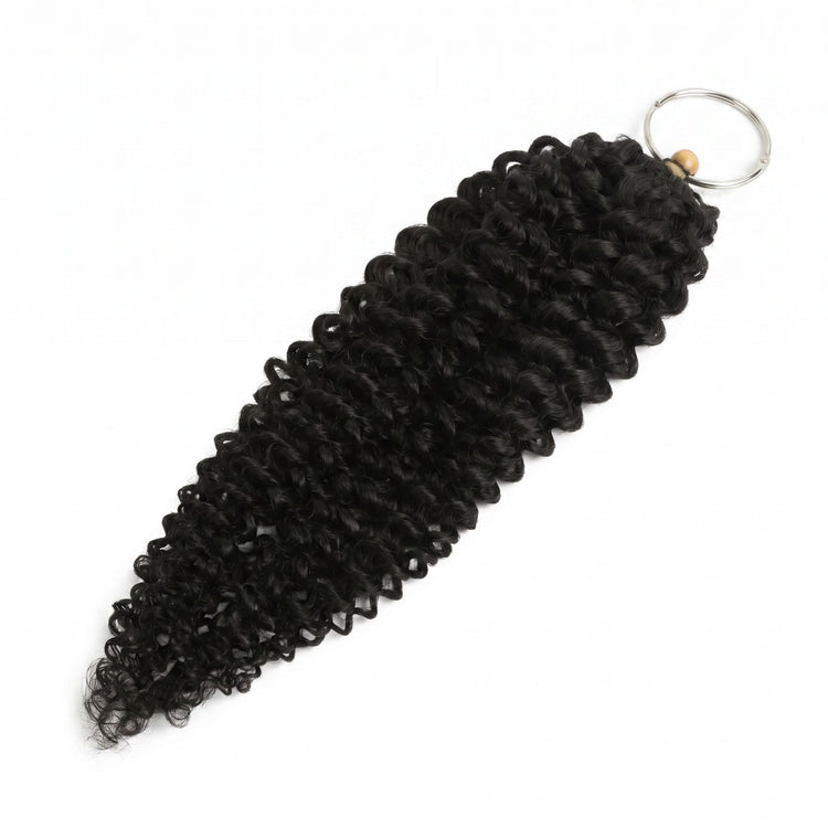 20" Water Wave Feather Crochet
