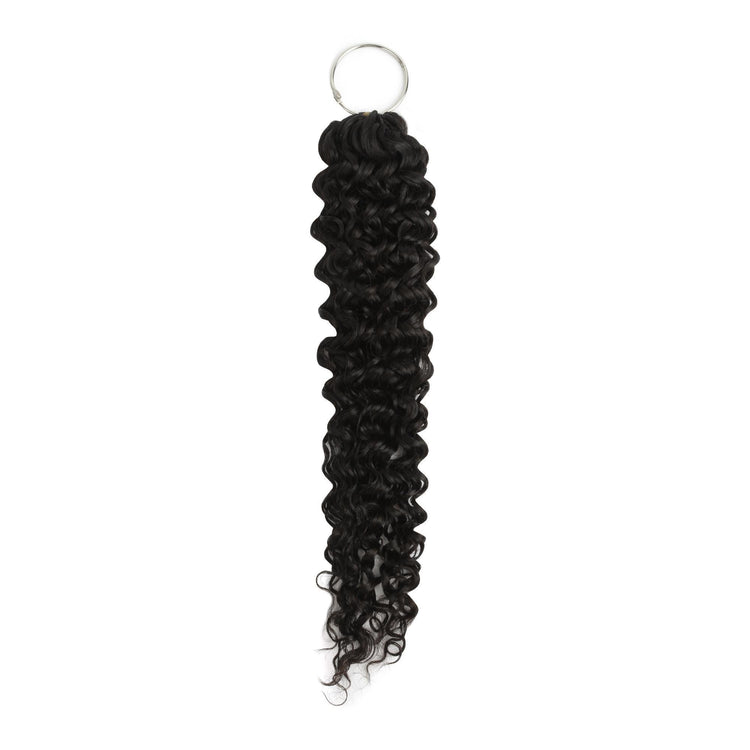 20" Water Wave Feather Crochet