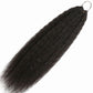20" Kinky Straight Feather Crochet