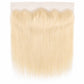 Blonde Straight 13x4 Transparent Lace Frontal