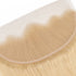 Blonde Straight 13x4 Transparent Lace Frontal