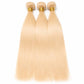 Blonde Straight Human Hair Bundle Deal