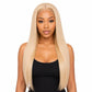 Blonde Straight 13x4 Transparent Lace Front Wig