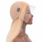 Blonde Straight 13x4 Transparent Lace Front Wig