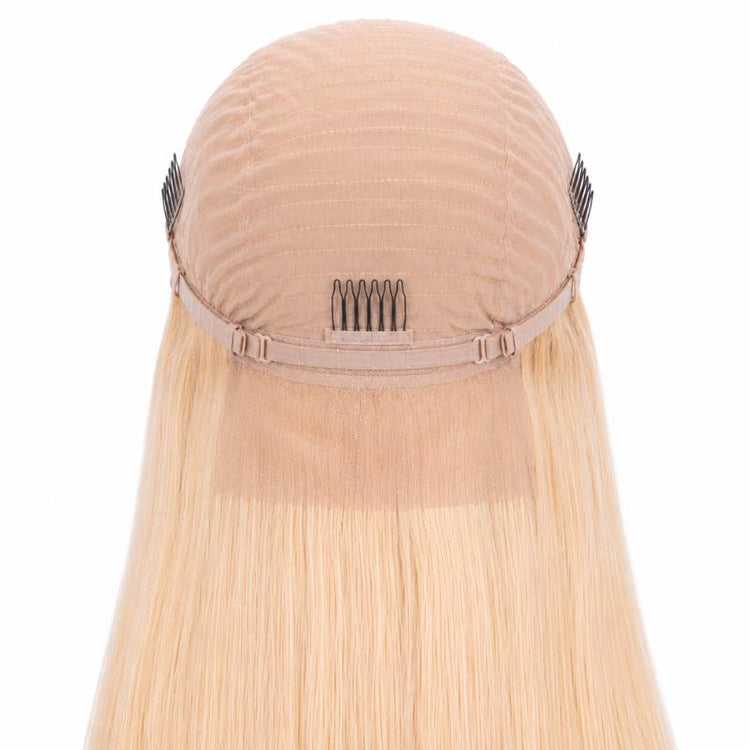 Blonde Straight 13x4 Transparent Lace Front Wig
