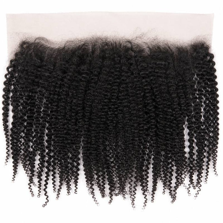 Afro Kinky 13x4 Transparent Lace Frontal