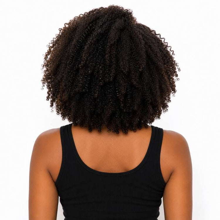 Afro Kinky Curly Headband Wig