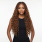 Auburn Deep Wave Bulk Human Hair Extensions