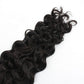 Beach Wave Bulk Human Hair Extensions