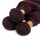 Burgundy Body Wave Human Hair Bundle Deal
