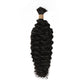 Burmese Curly Bulk Human Hair Extensions