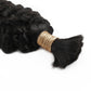 Burmese Curly Bulk Human Hair Extensions