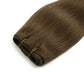 Chocolate Brown Invisible Clip-ins