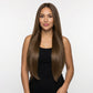 Chocolate Brown Seamless Clip-ins
