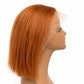Cinnamon 13x4 Transparent Lace Front Bob Wig