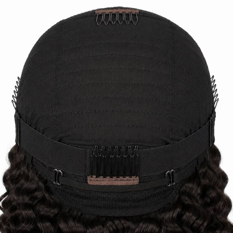 Glueless Deep Wave 2x6 HD Lace Closure Wig