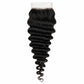 Deep Wave 4x4 Transparent Lace Closure