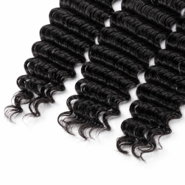 Deep Wave Human Hair Bundle Deal
