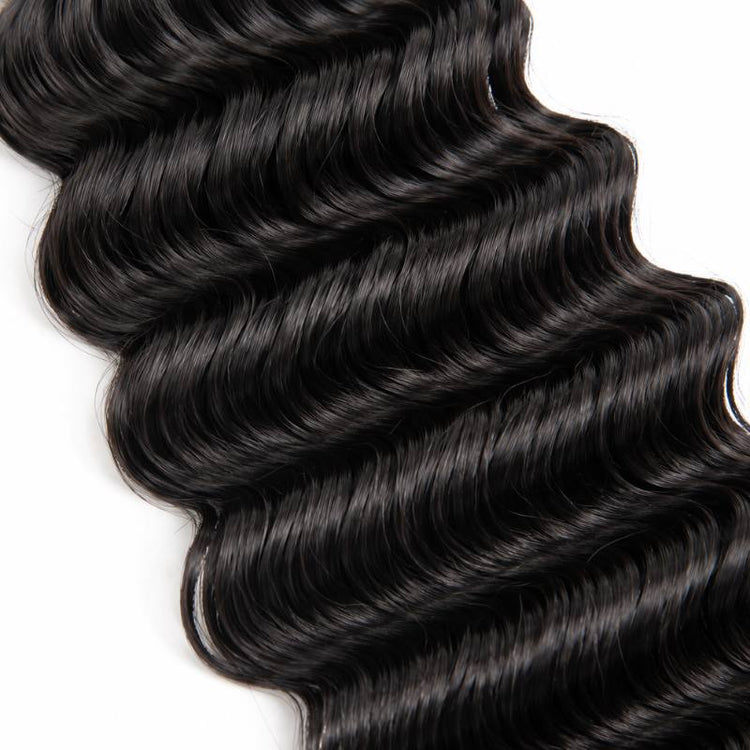 Deep Wave Human Hair Bundles
