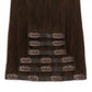 Dark Brown Seamless Clip-ins