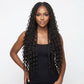 Deep Wave Boho Braids with Human Hair Blend