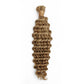 Honey Blonde Deep Wave Bulk Human Hair Extensions