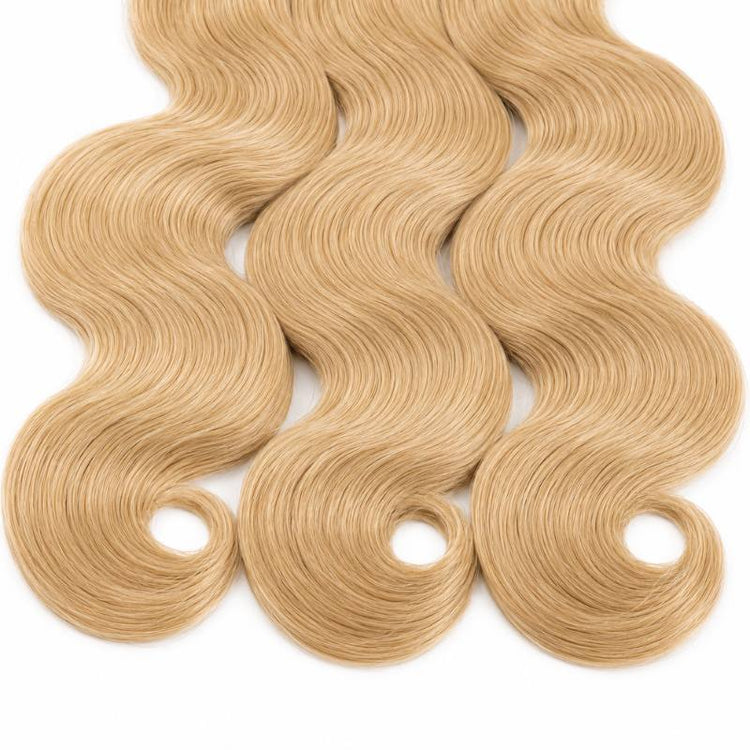Honey Blonde Body Wave Human Hair Bundle Deal