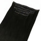 Jet Black Invisible Clip-ins