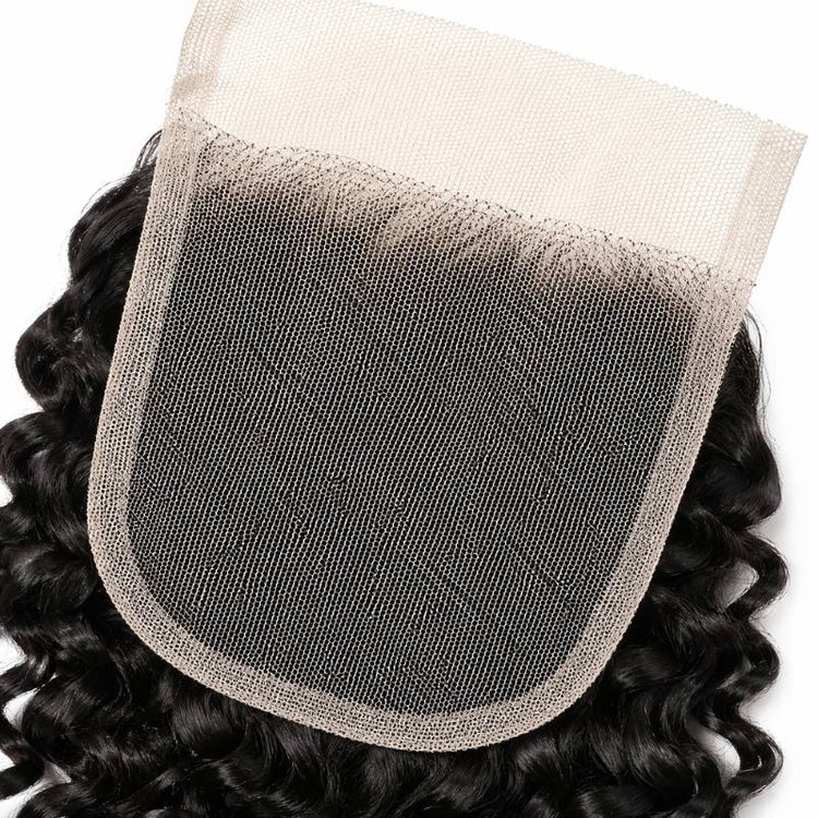 Kinky Curly 4x4 Transparent Lace Closure