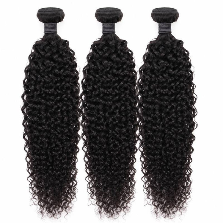 Kinky Curly Human Hair Bundle Deal