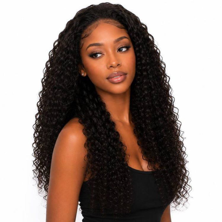 Kinky Curly Half Wig