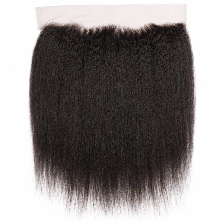 Kinky Straight 13x4 Transparent Lace Frontal