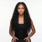 Kinky Curly Bulk Human Hair Extensions