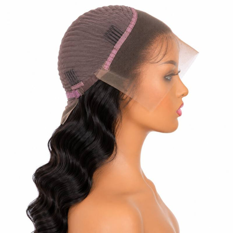 Loose Wave 13x4 Transparent Lace Front Wig