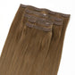 Medium Chestnut Brown Invisible Clip-ins