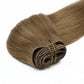 Medium Chestnut Brown Invisible Clip-ins