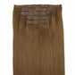 Medium Chestnut Brown Seamless Clip-ins