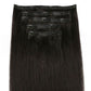 Off Black Invisible Clip-ins