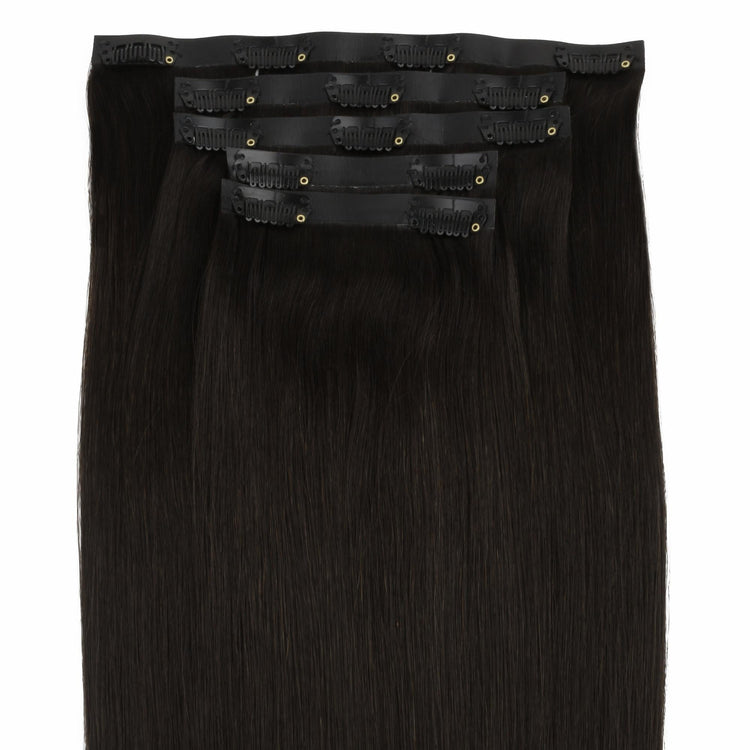 Off Black Seamless Clip-ins