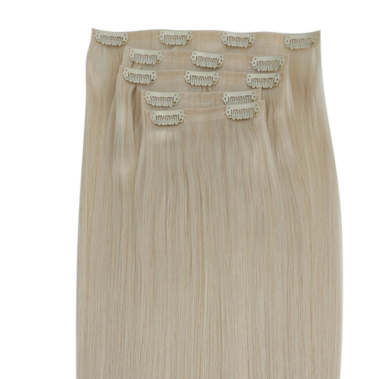 Platinum Blonde Seamless Clip-ins