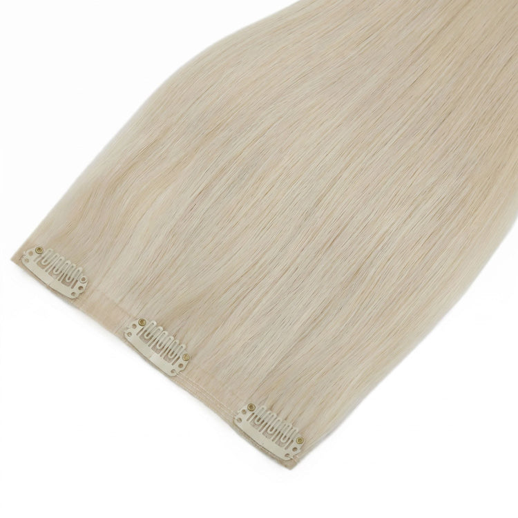Platinum Blonde Seamless Clip-ins